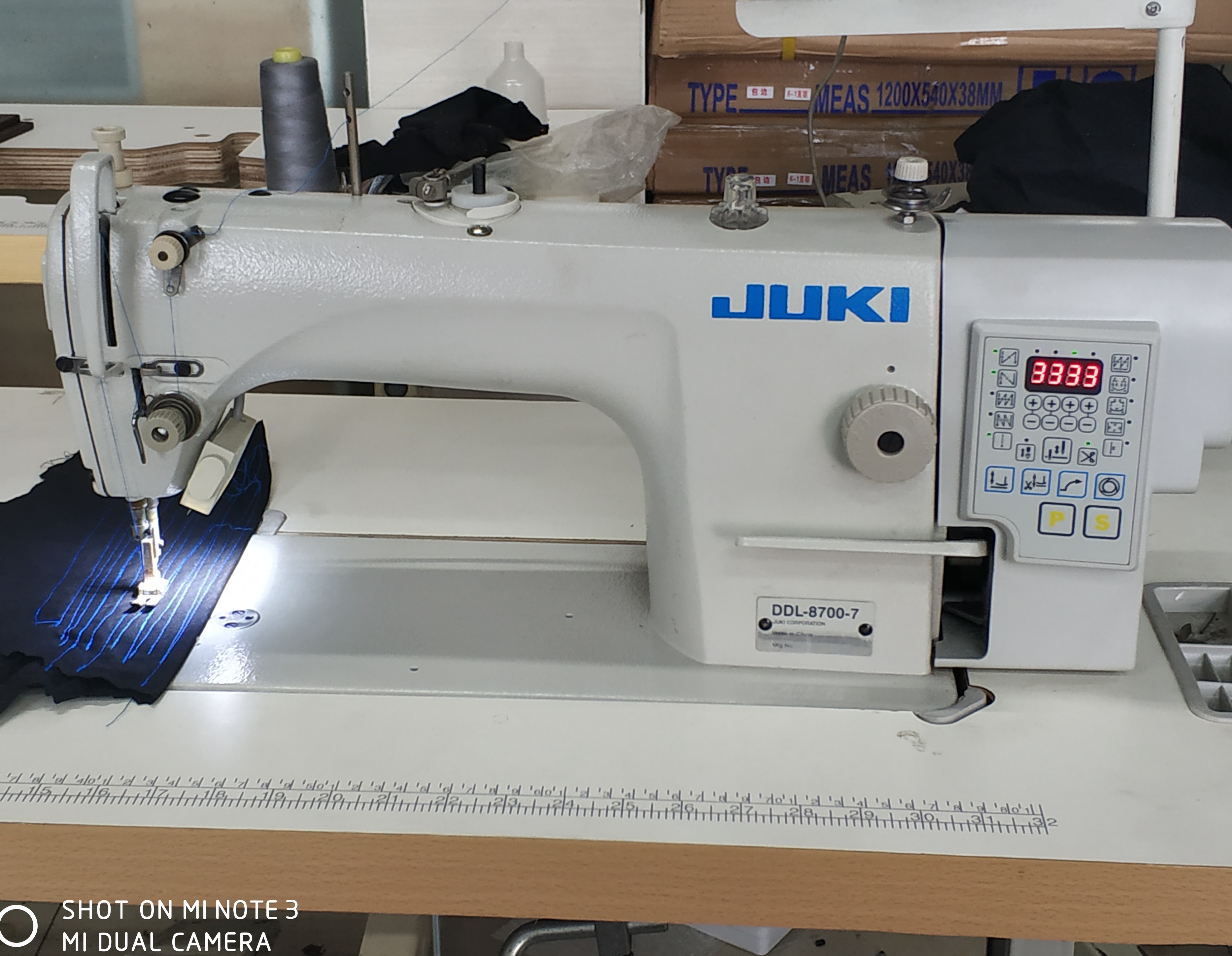 二手电脑平车缝纫机普通工业家用整套剪线三自动重机中捷杰克全套