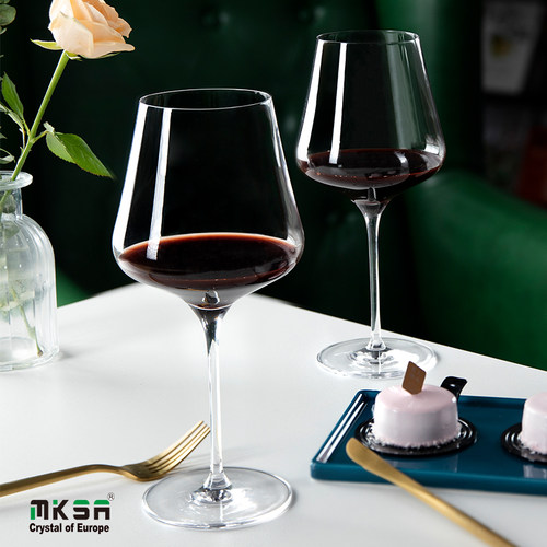 MKSA原装进口红酒杯高脚杯套装家用葡萄酒杯香槟杯酒具礼品刻字