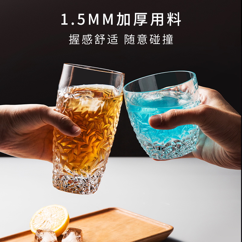 手感重酒杯MKSA水晶玻璃声音好听