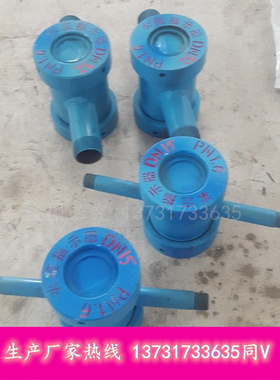 电厂用DN20 DN25 DN32水流指示器MI1.0C14 GD87-0902标准水流视镜