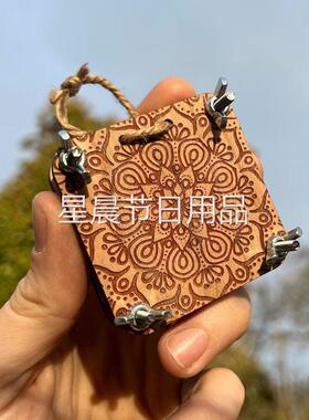 新品Pocket Flower Press创意袖珍压花机木质工艺品挂件