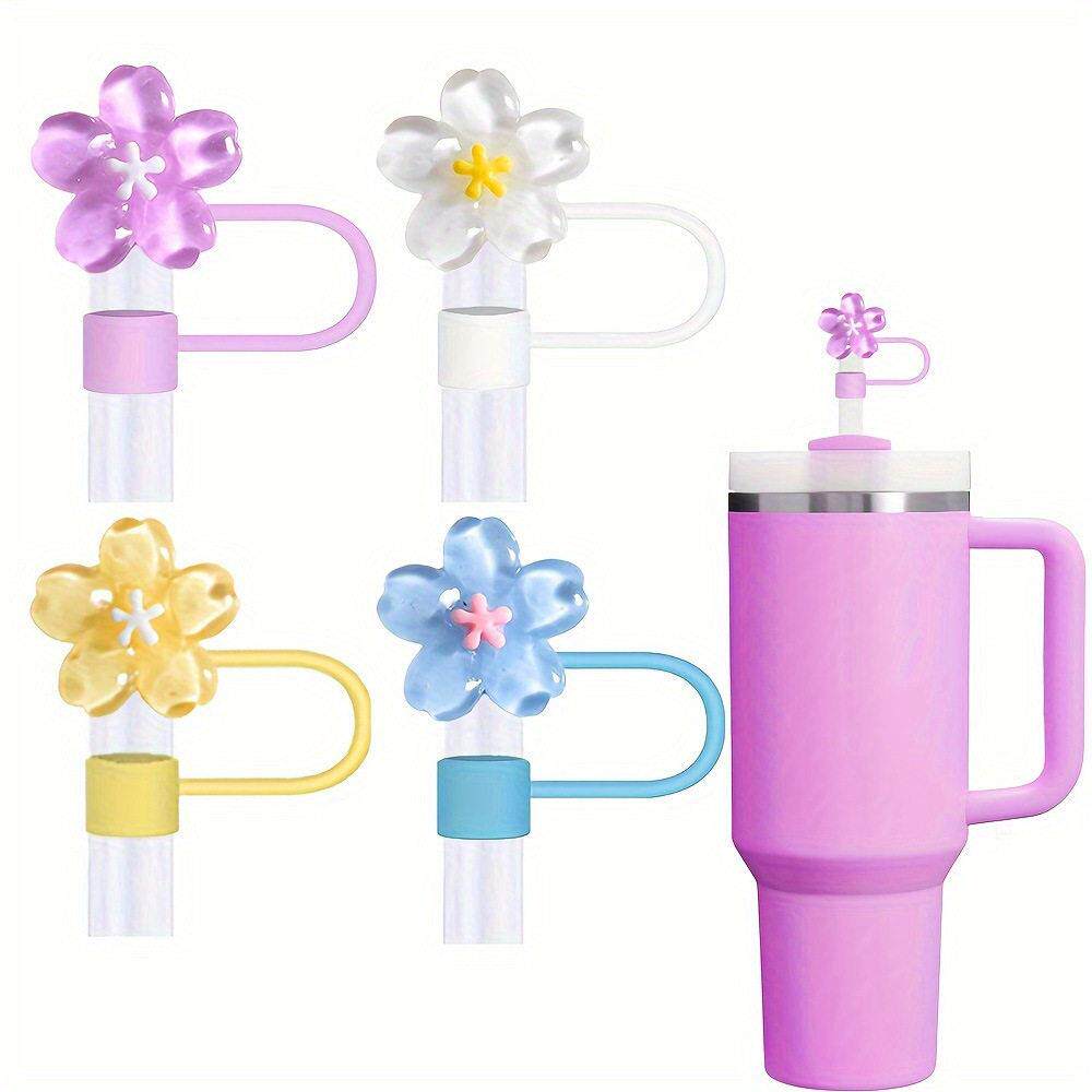 新品10mm花朵吸管套Stanley杯吸管配件10mm吸管防尘塞防尘盖