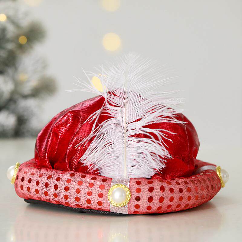 万圣节印度王子帽子阿拉伯帽阿凡提帽 苏丹王子帽阿拉丁王子头饰