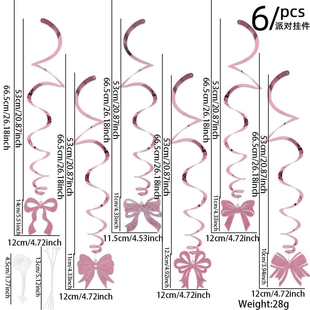 生日派CJG对装饰蝴蝶置螺挂件coquette主结题布金葱旋蝴蝶结吊饰