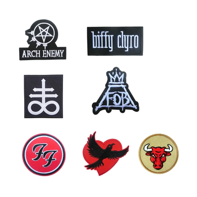 可缝可烫个性logo布贴徽章士气章