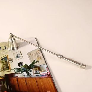 印度进口复古风黄铜香薰蜡烛灭烛器法式 高档桌面摆件样板间摆设