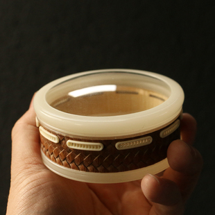 名家杨连平本工几十年老玉竹纯手工精工雕刻金钟竹蛉万体鸣虫器具