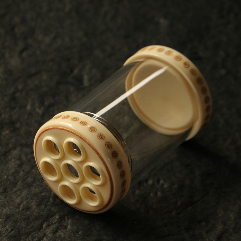 沪上海派纯手工精工镶嵌制作 有机蝈蝈罐鸣虫器具收藏虫罐虫具
