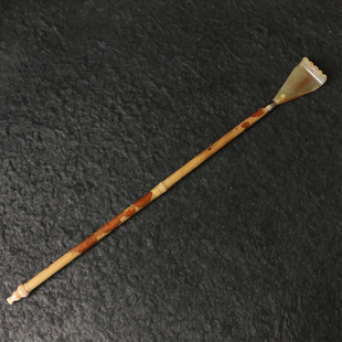 苏工精工竹制天然竹子材料湘妃竹紫竹蝴蝶花牛角痒痒挠抓痒神器竹