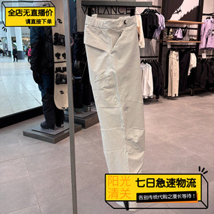 【极速】始祖鸟Arcteryx26新女CLARKIA棉质混纺弹力阔腿长裤X9318