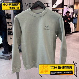 【极速】始祖鸟/Arcteryx26新男EMBLEM 套头衫圆领抓绒卫衣X9787