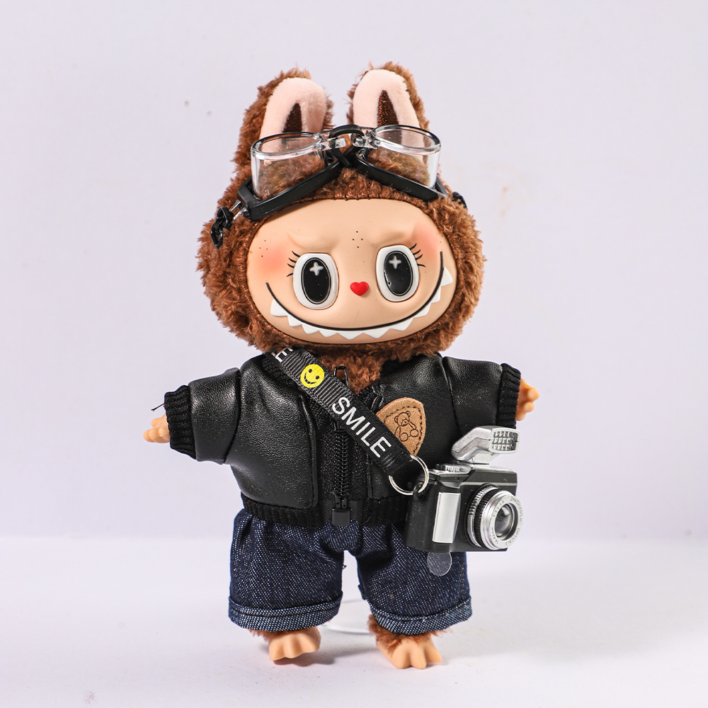 海娃毛绒玩偶la布布潮玩盲盒公仔娃衣配件整套包挂饰搪胶公仔送人