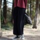 坚韧 可穿三季 野草 简洁大方通勤宽松长裤 60204 休闲裤 大拙