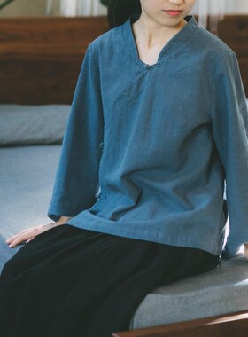 大拙棉麻女装衬衫微瑕多款入不定时更新样衣特价售不可退换上衣