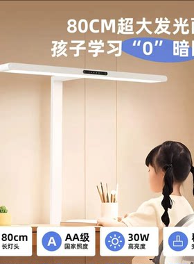 视力佳桌面大路灯学习灯全光谱护眼新款学生专用灯卧室台灯护眼灯
