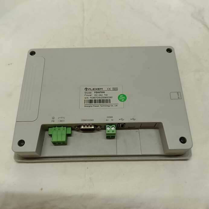 二手繁易7寸工业触摸屏FLEXEM FE6070W/FE2070C/6100CE