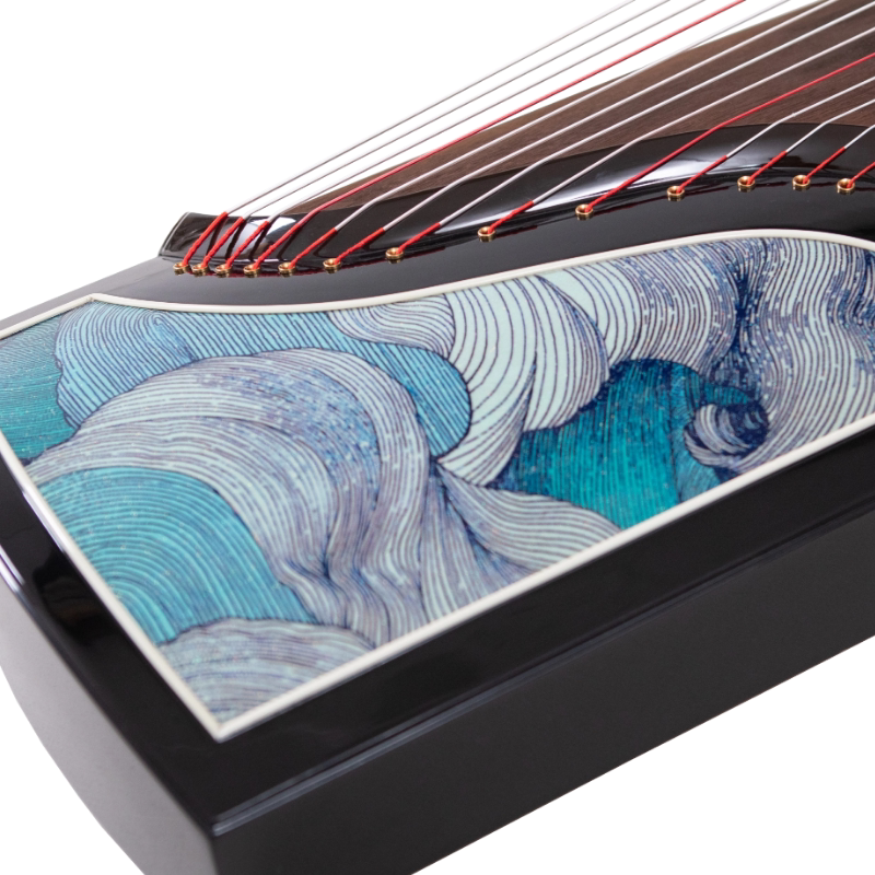 朱雀古筝 精品 晓雾 专业考级演奏整挖古筝 西安音乐学院乐器厂