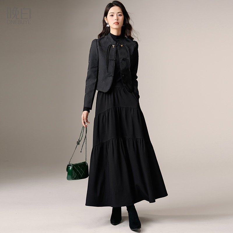 晚白2026年春新款复古新中式立领上衣优雅大方时尚短款外套女,女装/女士精品,西装,淘宝优惠券,粉丝福利购,淘宝优惠卷