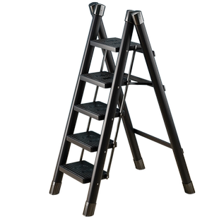 折叠家用梯子室内加厚加粗铝合金多功能人字梯小型便携花架两用