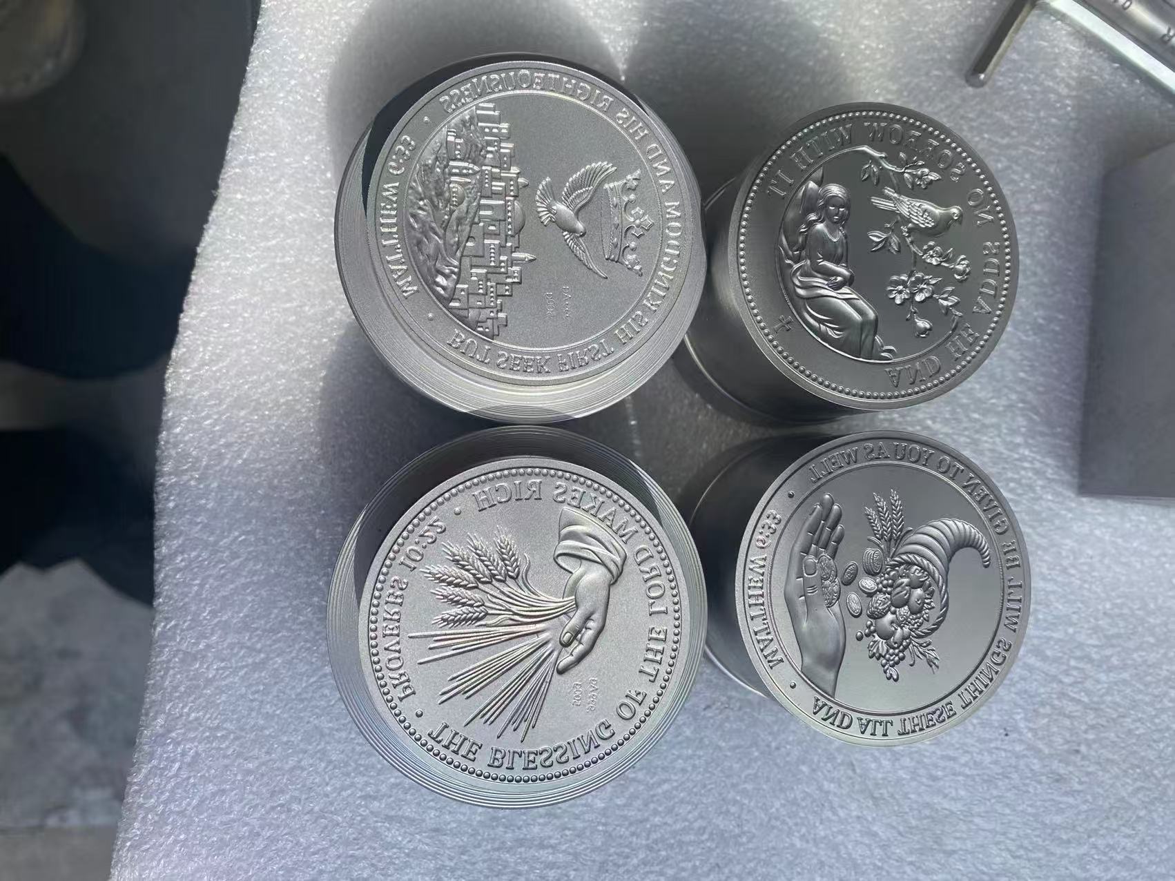 定制模具新款古币黄财神金银首饰模具钢/工具钢/特钢