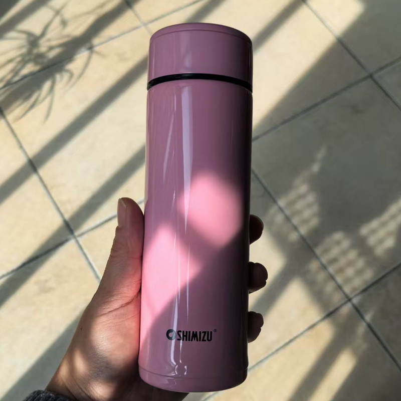 上海清水保温杯女士细长型轻便水杯运动茶杯大容量学生情侣杯子