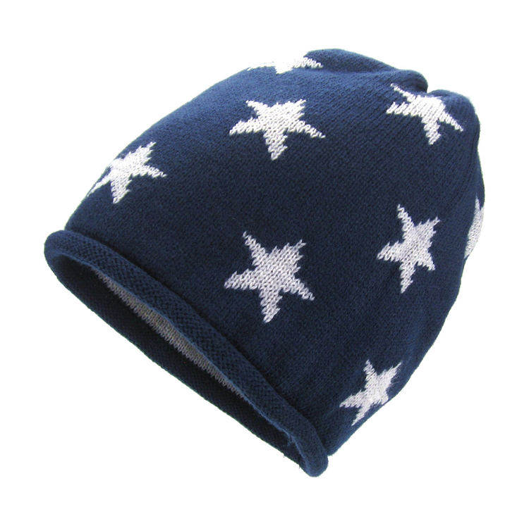 儿童帽子秋冬季男童五星套头帽卷边宝宝针织帽潮款休闲条纹毛线帽,童装/婴儿装/亲子装,帽子,淘宝优惠券,粉丝福利购,淘宝优惠卷