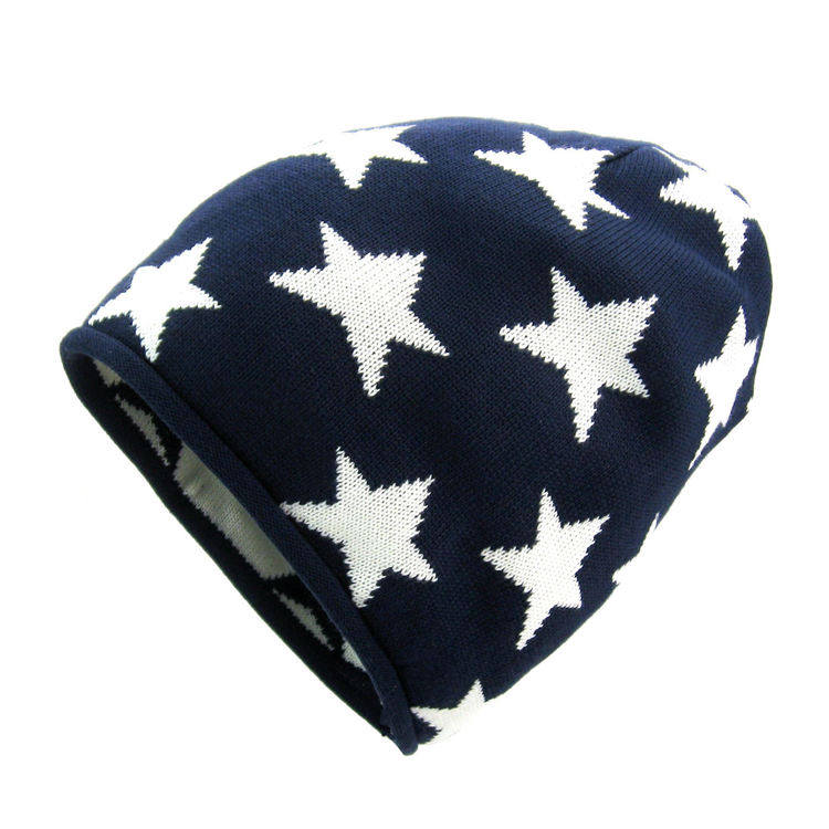 儿童帽子秋冬季男童五星套头帽宝宝棉质条纹毛线帽卷边宝宝针织帽,童装/婴儿装/亲子装,帽子,淘宝优惠券,粉丝福利购,淘宝优惠卷