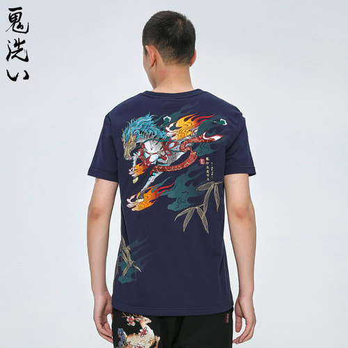 鬼洗日系街头潮流人群烈火飞马