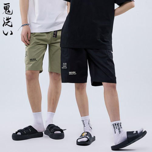ONIARAI/鬼洗工装短裤