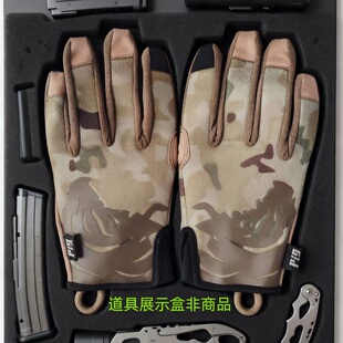 PIG FDT-DELTA战术手套MC迷彩加厚户外开车防滑WAR GAME 射击触屏