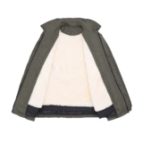 Шерстяная куртка, демисезонный пуховик, для среднего возраста