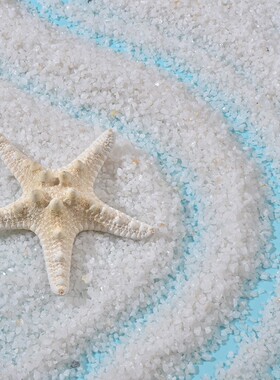 天然鱼缸底砂白色沙子水晶砂石英砂水洗黄沙白沙造景粗沙大颗粒