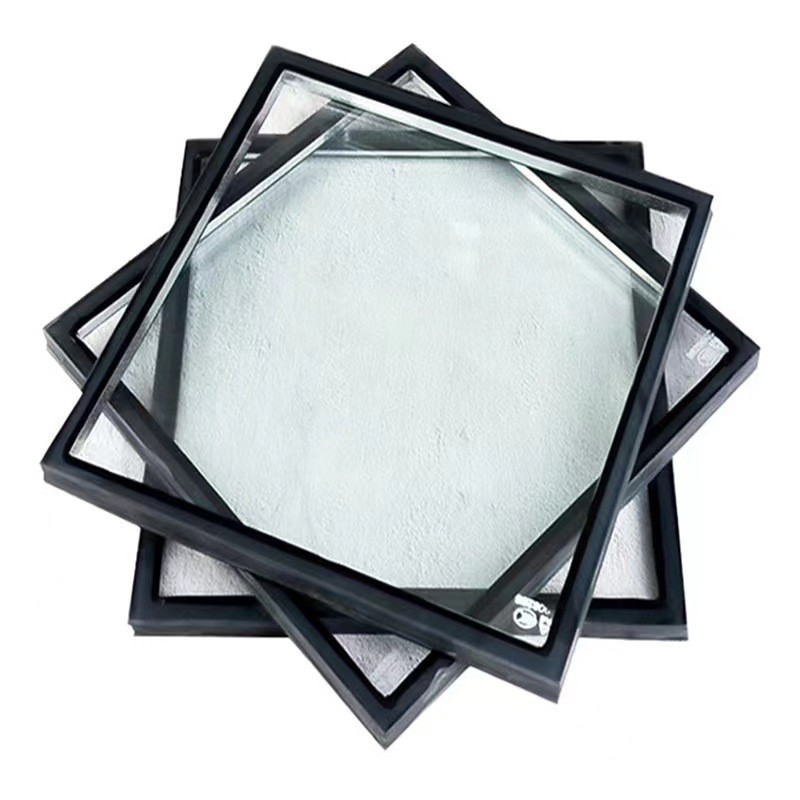 双层lowe中空钢化玻璃定制镀膜钢化夹胶玻璃门窗幕墙三层隔音玻璃