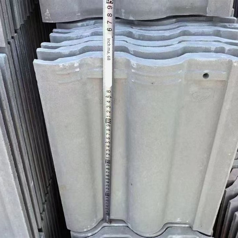 彷古水泥瓦厂家屋顶平板水泥瓦别墅水泥大瓦波形瓦水泥彩瓦