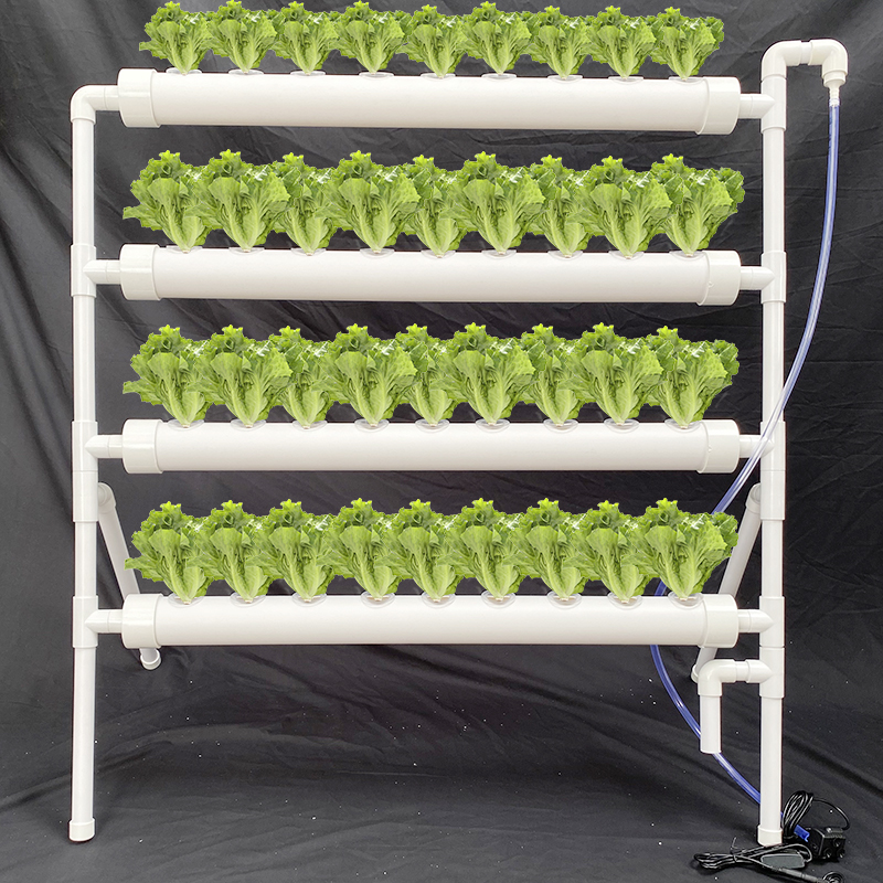 爆品家庭阳台无土栽培设备管道式水培种菜机室内自动水耕蔬菜多品-封面