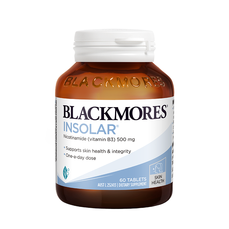 澳佳宝BLACKMORES烟酰胺美白丸维生素b水光片内服口服保健品