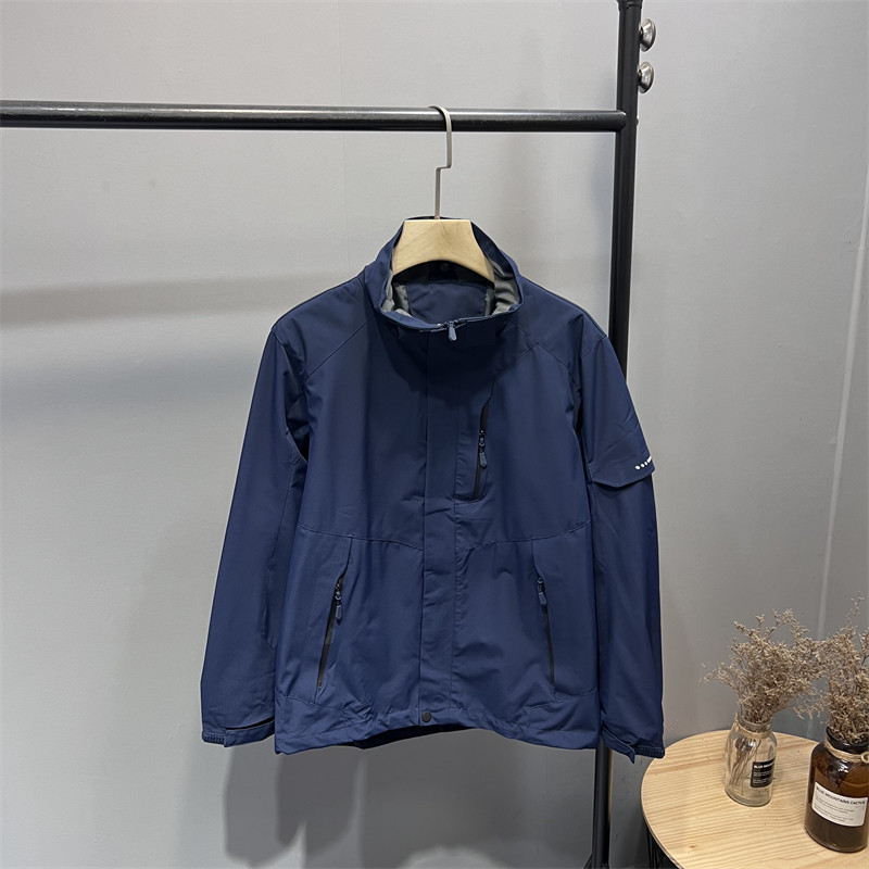 男百搭连帽夹克外套户外防风防水