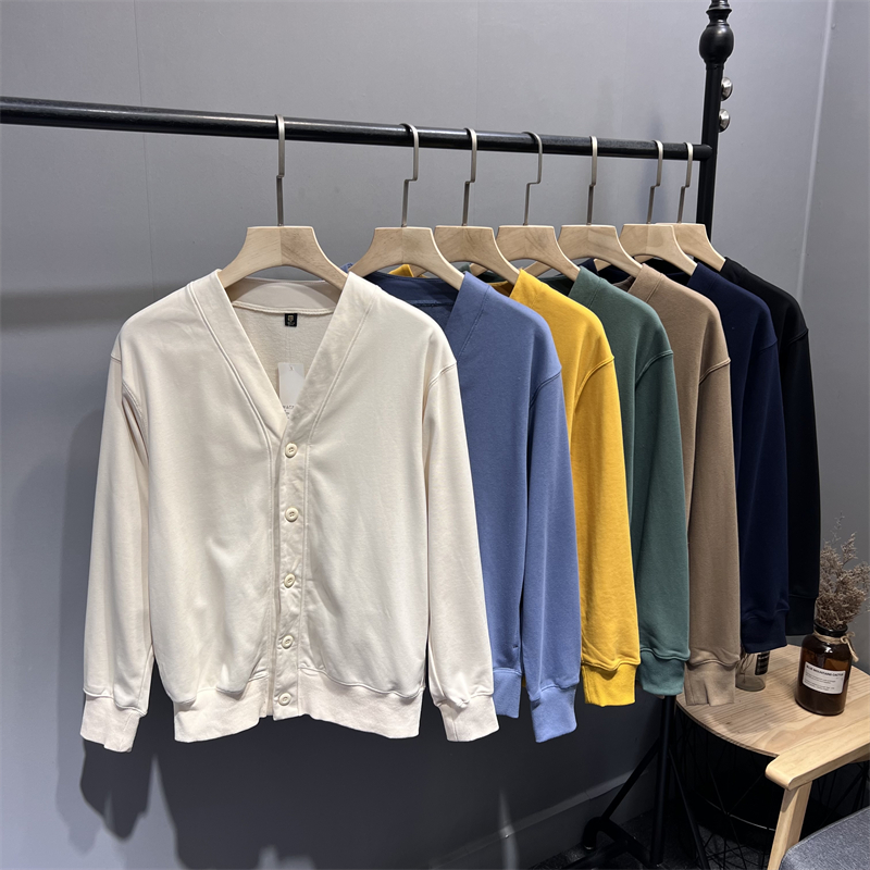 U+同步！男女通勤男开衫卫衣外套