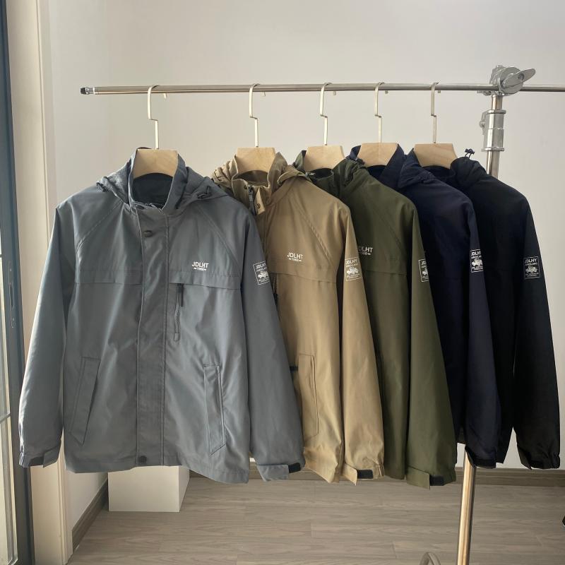 高性价比经典耐看可脱卸连帽夹克