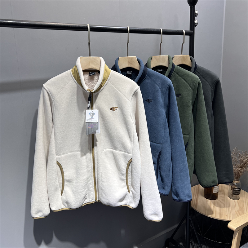 4F订单600克羊羔绒情侣款外套