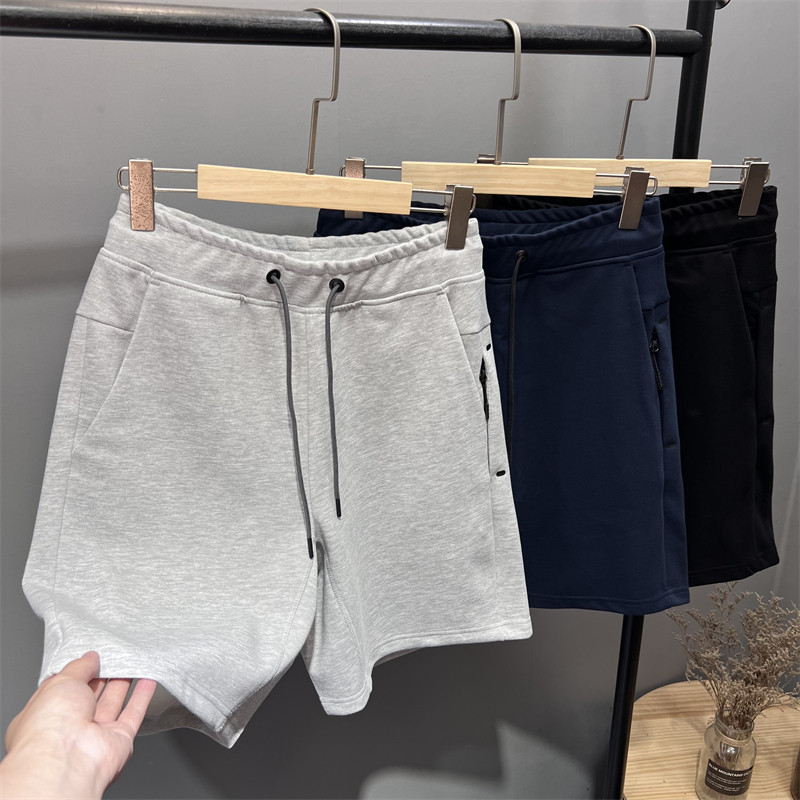 错过太可惜!定织空气棉3d立裁!夏季男士纯色百搭休闲短裤五分裤