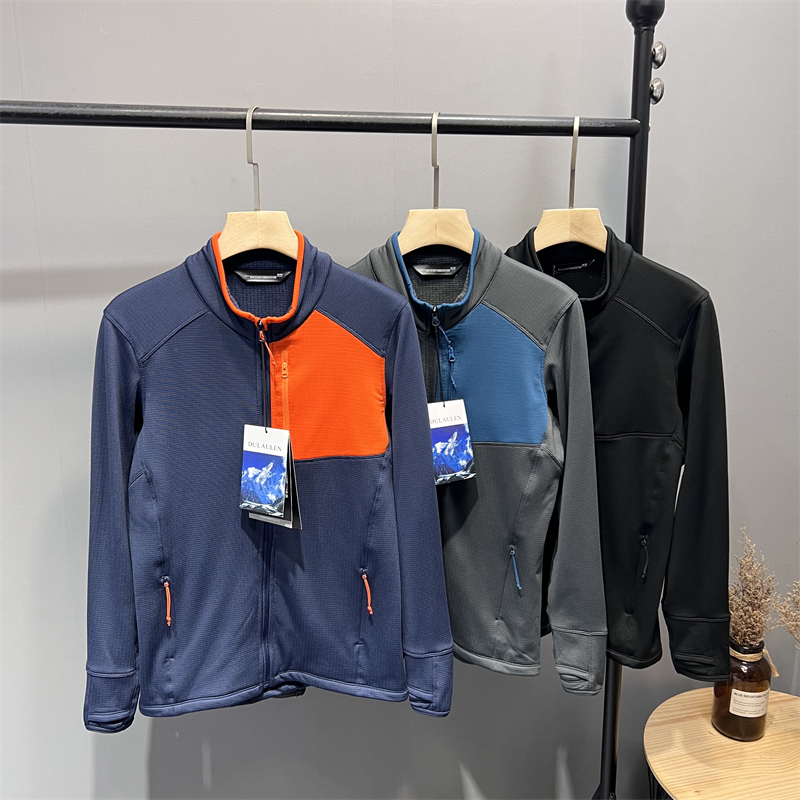 户外王炸单品！3D立裁！秋冬男士复合科技暖绒立领百搭抓绒衣外套