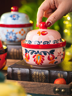 小碗陶瓷汤碗炖盅隔水炖家用带盖碗具新款蒸蛋羹专用碗漂亮的饭碗