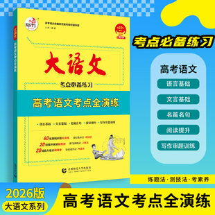 2026版 快乐考生大语文高考语文考点全演练考点必备练习