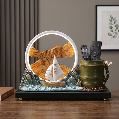 一帆风顺LED木质海洋氛围灯