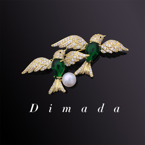 dimada法式小众欧美宫廷燕子女