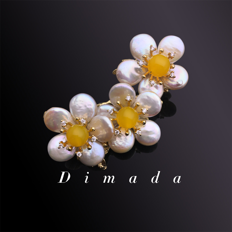 中国风蜜蜡天然巴洛克手工晚礼服