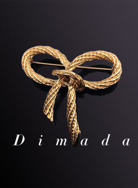 D.M.D/迪曼达法式复古风配饰宫廷简约胸针别针胸花女合金