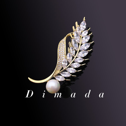 D.M.D/迪曼达麦穗胸针高档女日韩