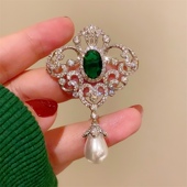 无包装 胸针女胸花立方锆别针 迪曼达清仓款 D.M.D